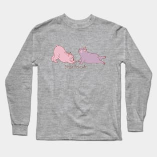 Yoga Friends- Dogs Long Sleeve T-Shirt